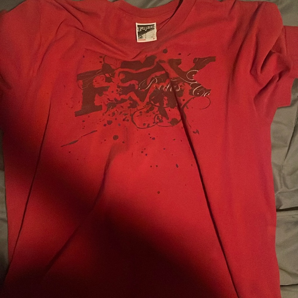 Vintage fox dirt bike shirt